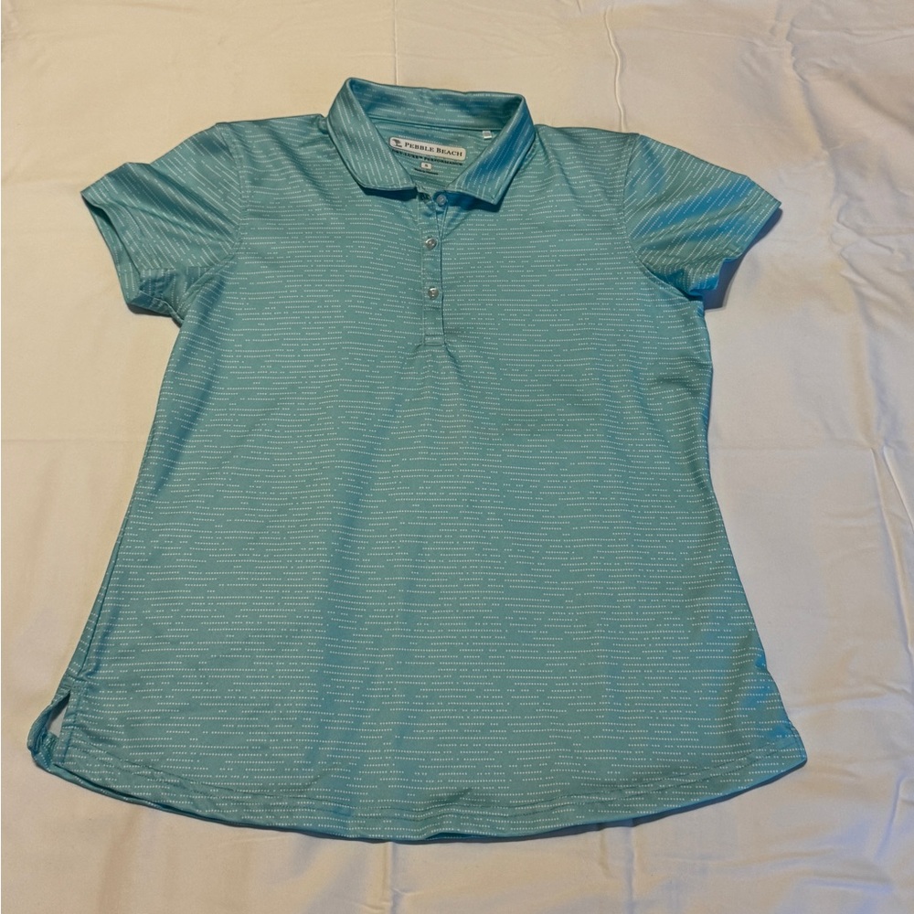 Pebble Beach Short Sleeve Golf Polo Shirt